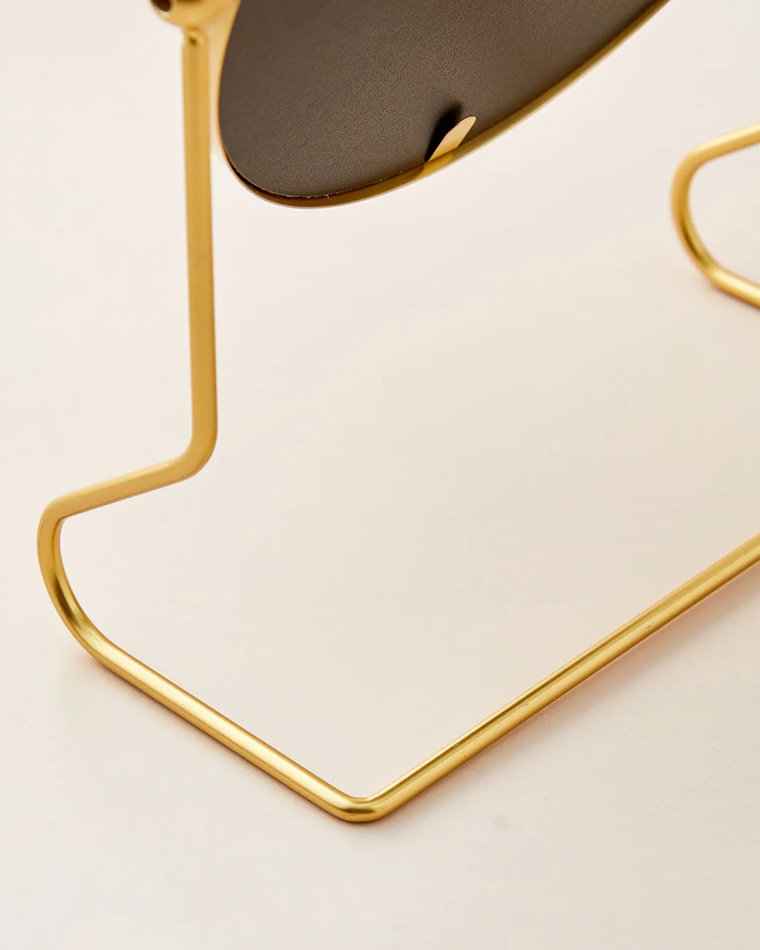 Gold Round Mirror sold by Redtag product image thumbnail 4