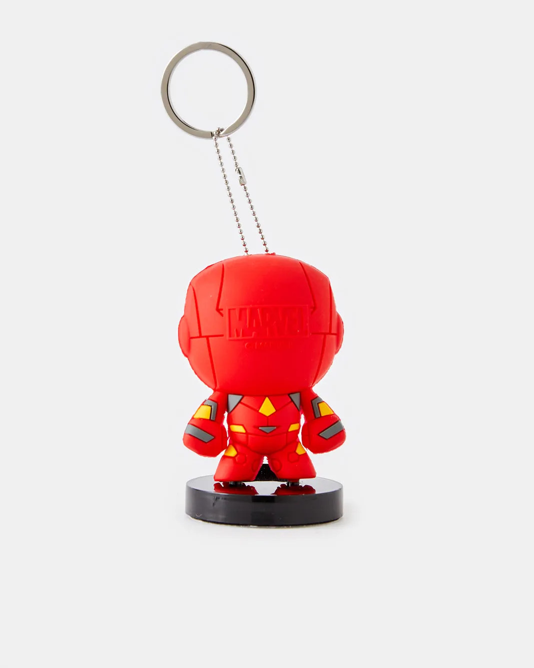 Red Marvel Drop Glue Iron Man Standing Figure Keychain sold by Redtag product image thumbnail 4
