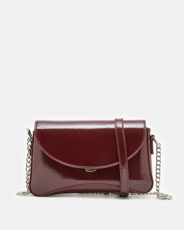 Women Burgundy Cross Body Bag sold by Redtag