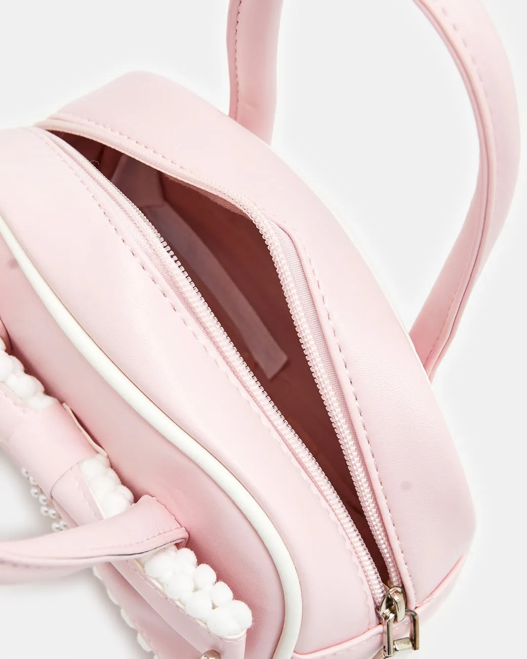 Girls Pink Embellished Crossbody Bag sold by Redtag product image thumbnail 4