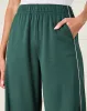 Women Green Wide Leg Active Pants sold by Redtag