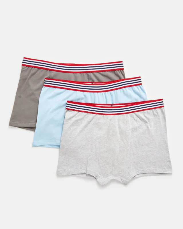 Senior Boys Assorted Boxer Brief Set (Pack of 3) sold by Redtag