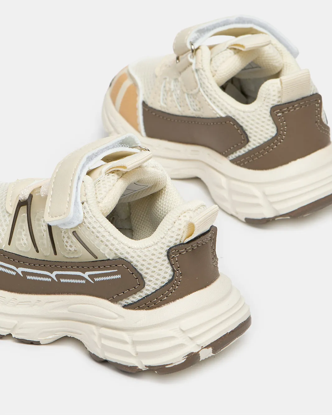 Infant Boys Beige Color Block Trainer sold by Redtag product image thumbnail 4
