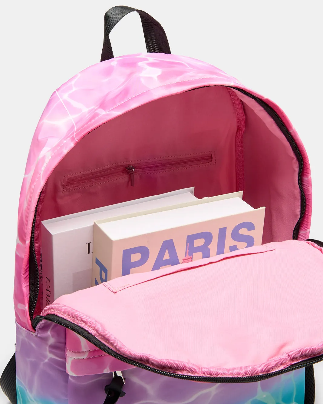 Girls Pink Print Backpack sold by Redtag product image thumbnail 4