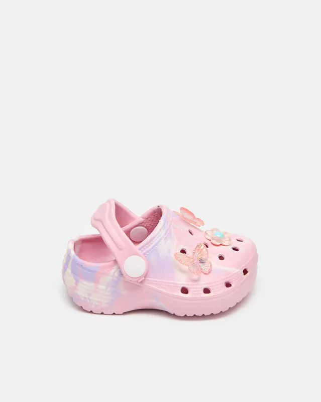 Girls Girls Flamingo Clog sold by Redtag