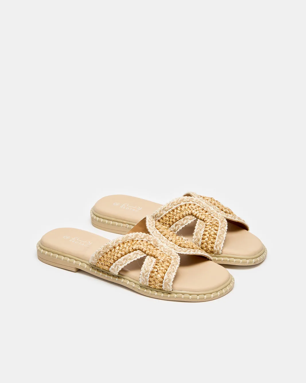 Women Beige Embellished Mule sold by Redtag product image thumbnail 2