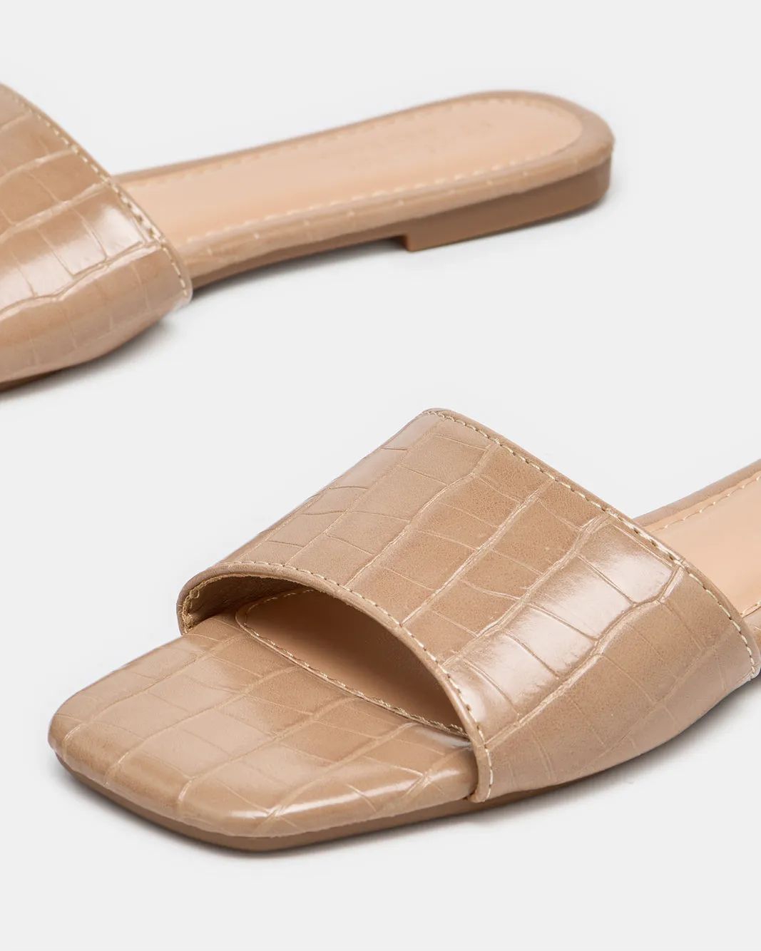 Women Beige Embellished Mule sold by Redtag product image thumbnail 4