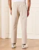 Men Beige Twill Relax Fit Track Pants sold by Redtag