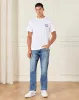 Men Blue Straight Fit Denim Jeans sold by Redtag