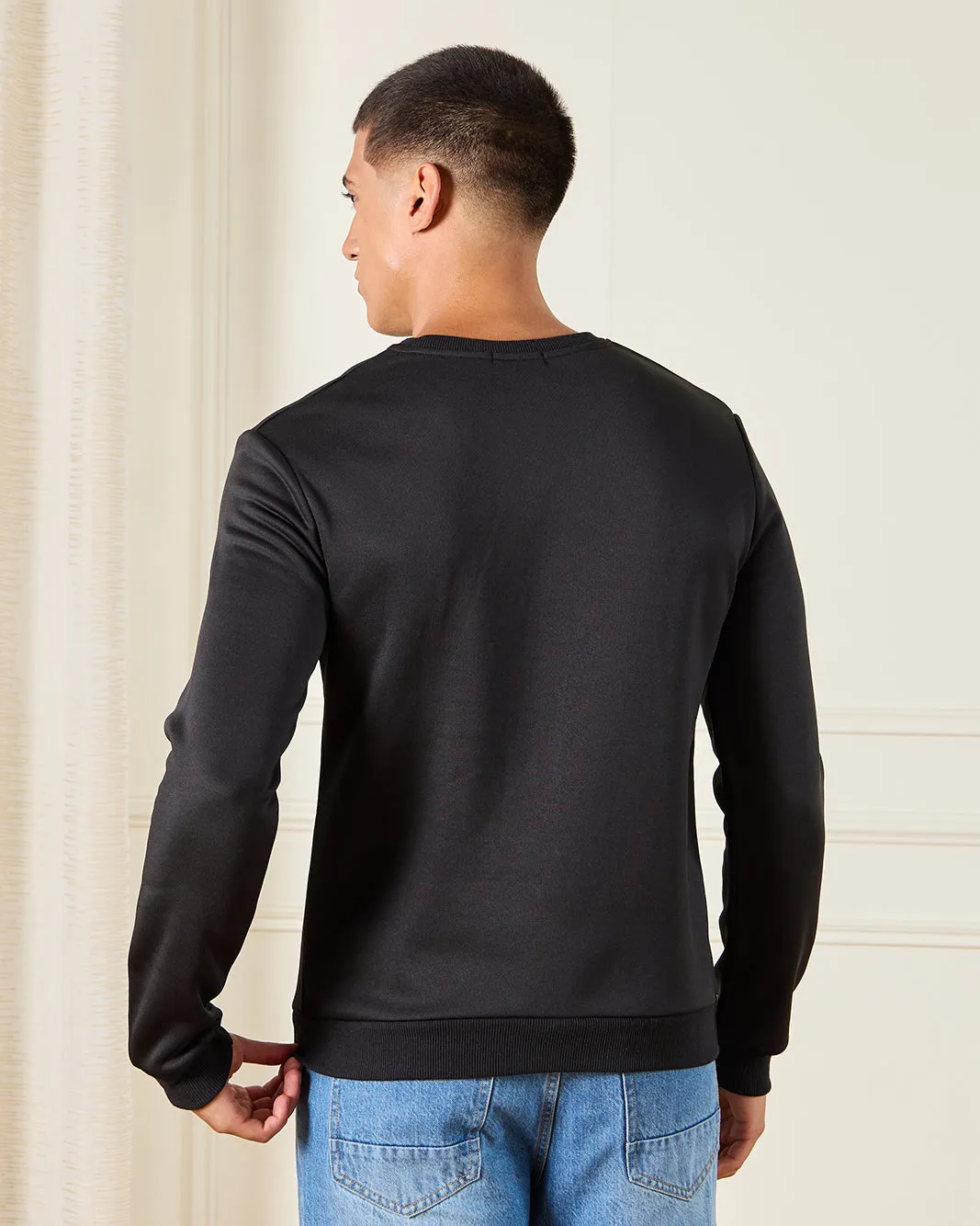 Men Back LA Print Sweatshirt sold by Redtag product image thumbnail 3