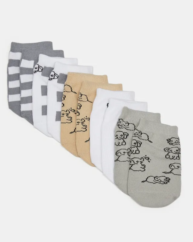 Infant Boys Assorted Ankle Socks Set (5 Pairs) sold by Redtag