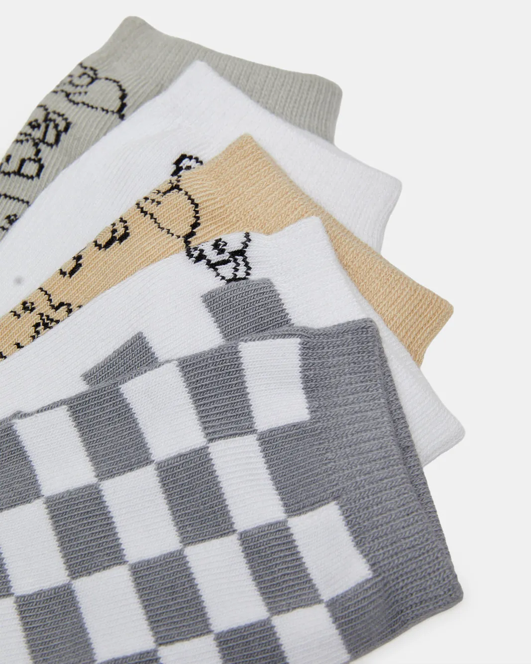 Infant Boys Assorted Ankle Socks Set (5 Pairs) sold by Redtag product image thumbnail 3