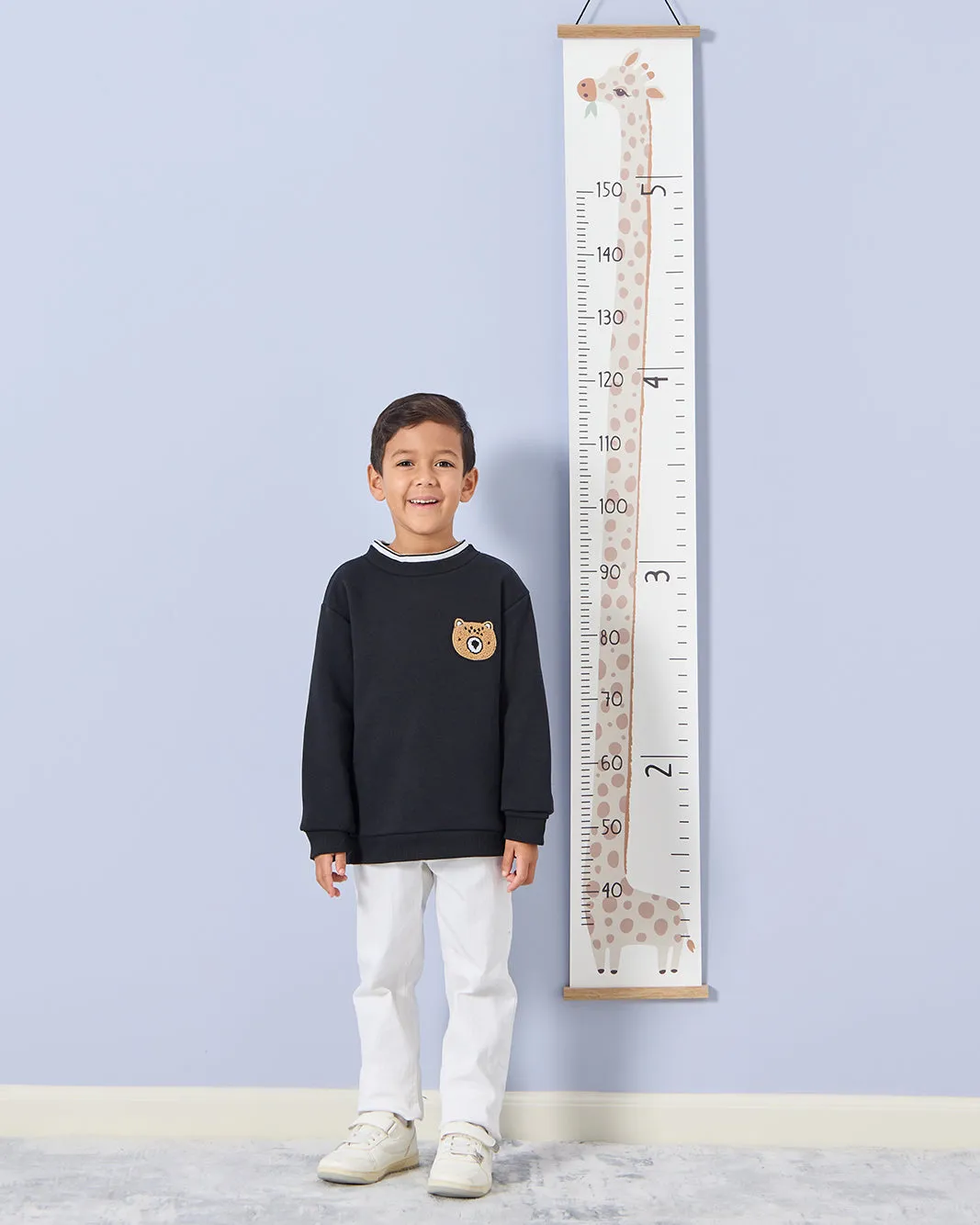 Boys Black Embellished Sweatshirt sold by Redtag product image thumbnail 5