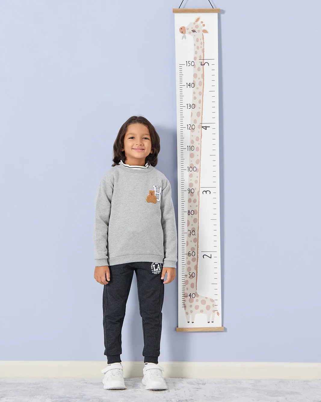 Boys Grey Embellished Sweatshirt sold by Redtag product image thumbnail 5