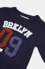 Infant Boys Navy Brooklyn Pullover sold by Redtag
