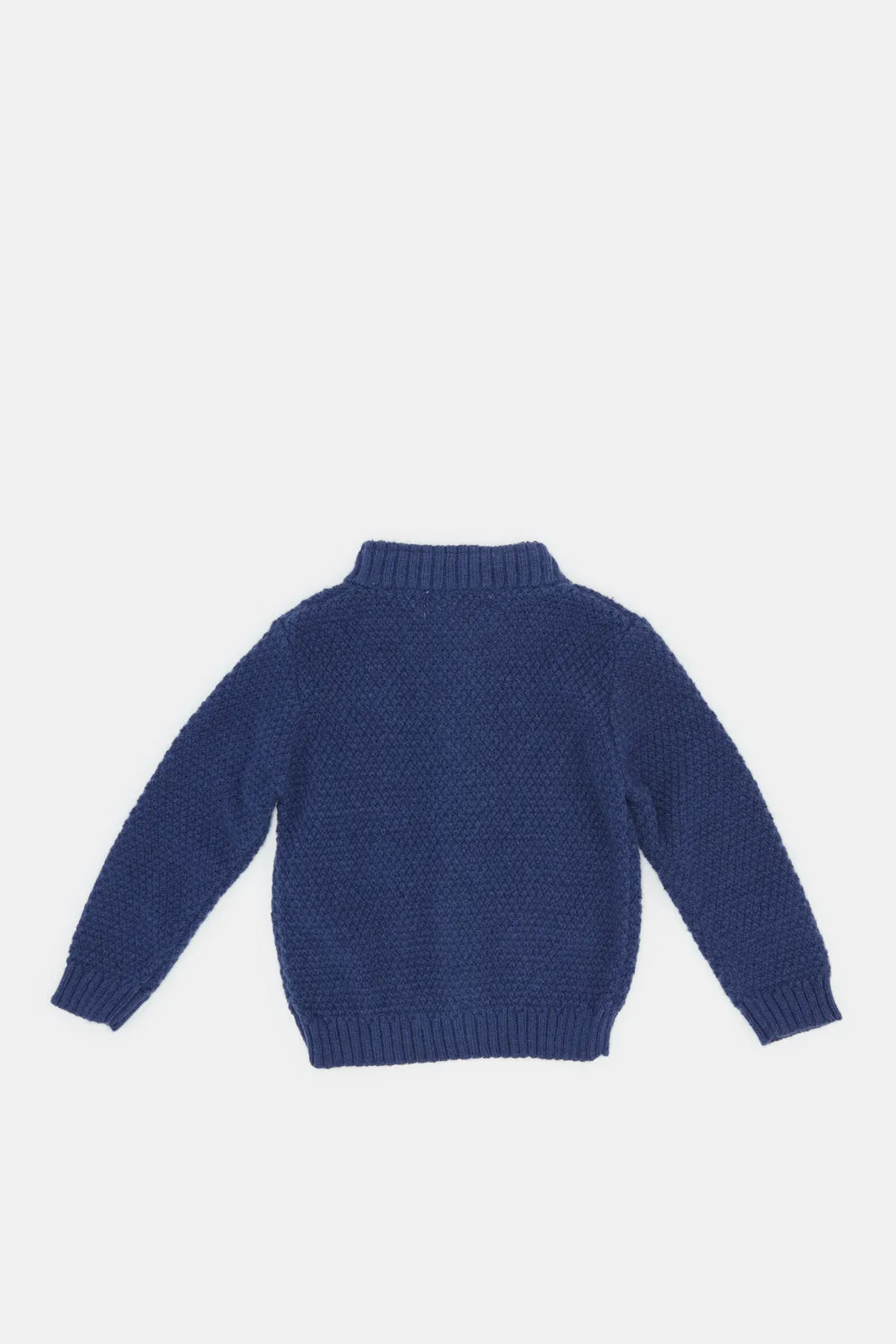 Infant Boys Navy Knitted Pullover sold by Redtag product image thumbnail 3