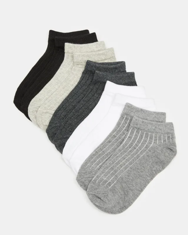 Boys Assorted Ankle Length Socks Set (5 Pairs) sold by Redtag