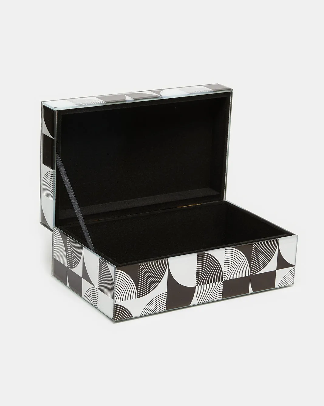 Black And White Monochrome Jewelry Box sold by Redtag product image thumbnail 2