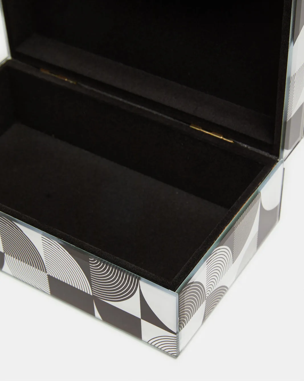 Black And White Monochrome Jewelry Box sold by Redtag product image thumbnail 4