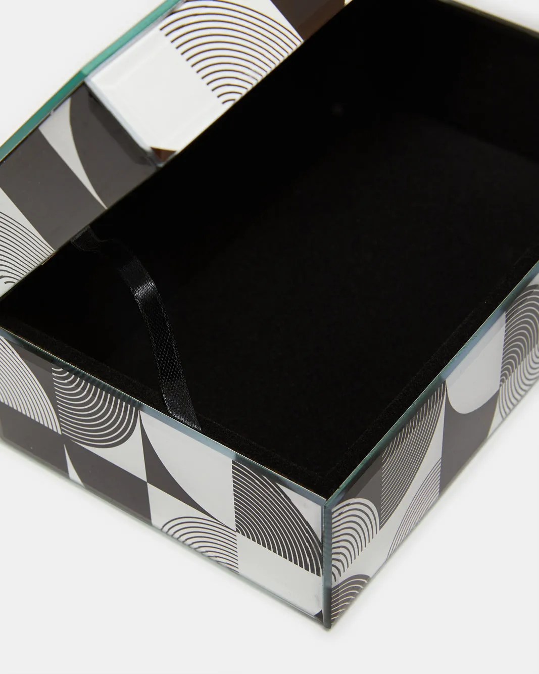 Black And White Monochrome Jewelry Box sold by Redtag product image thumbnail 3