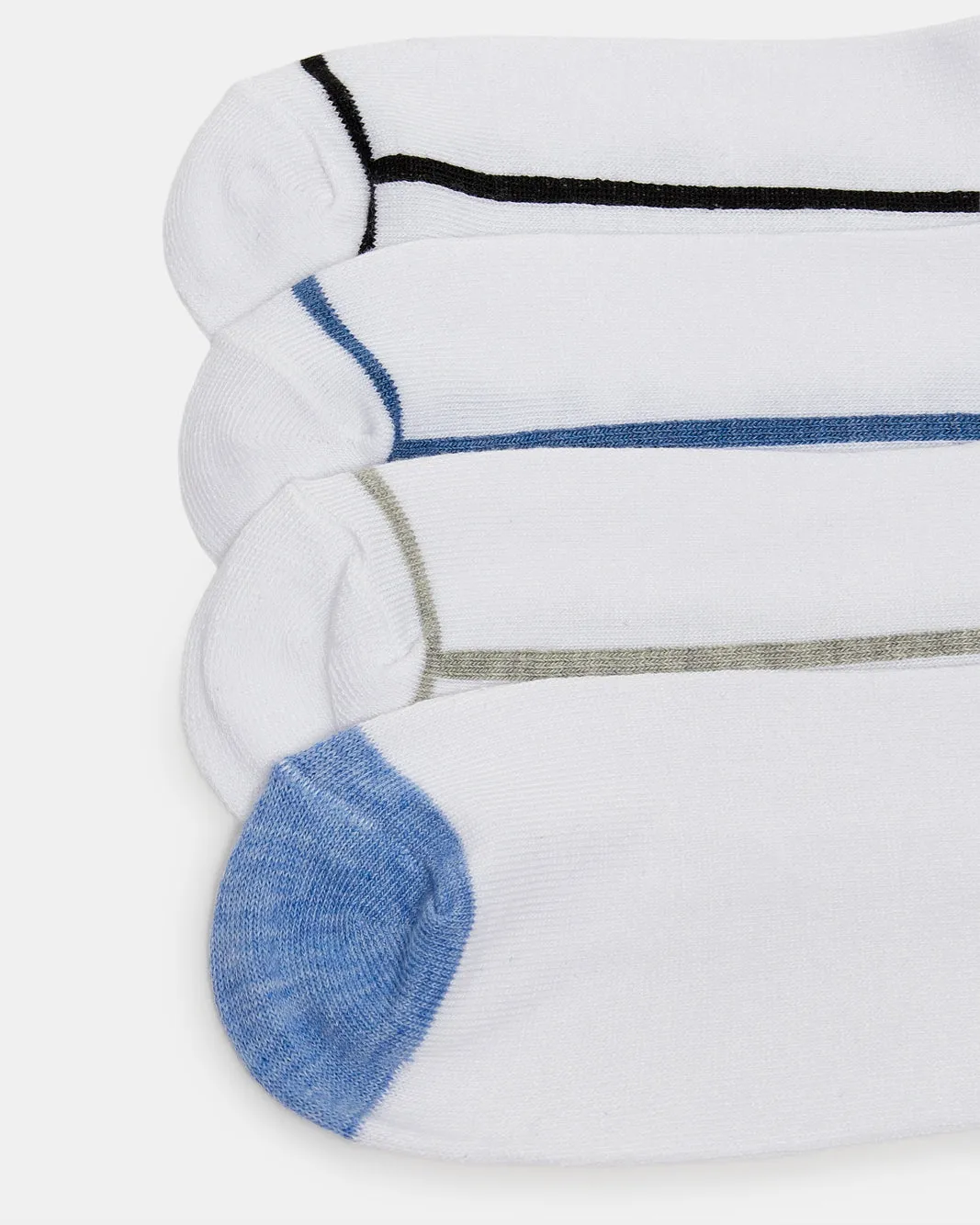 Men White Plain Socks Set (Pack of 10) sold by Redtag product image thumbnail 2