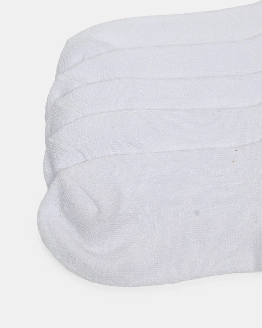 Senior Boys White Crew Length Socks (Pack of 5) sold by Redtag product image thumbnail 2