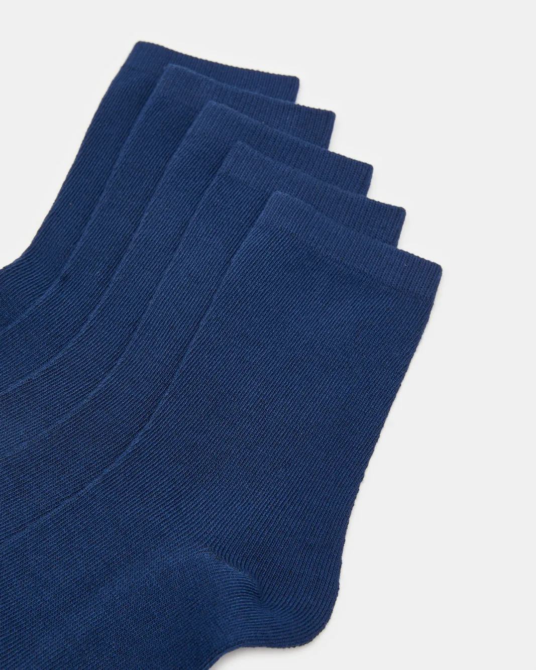 Senior Boys Navy Crew Length Socks (Pack of 5) sold by Redtag product image thumbnail 3