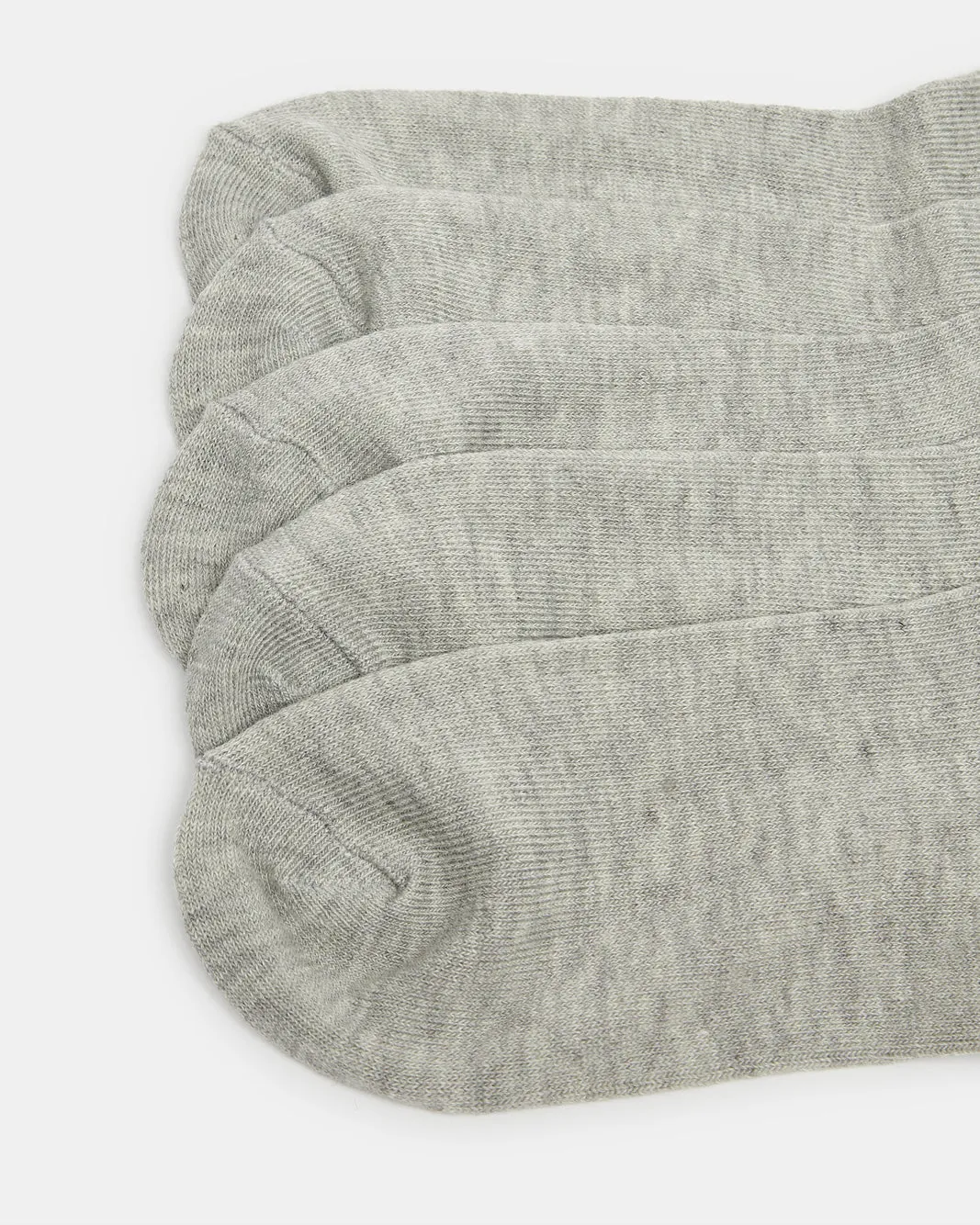 Senior Boys Grey Crew Length Socks (Pack of 5) sold by Redtag product image thumbnail 2