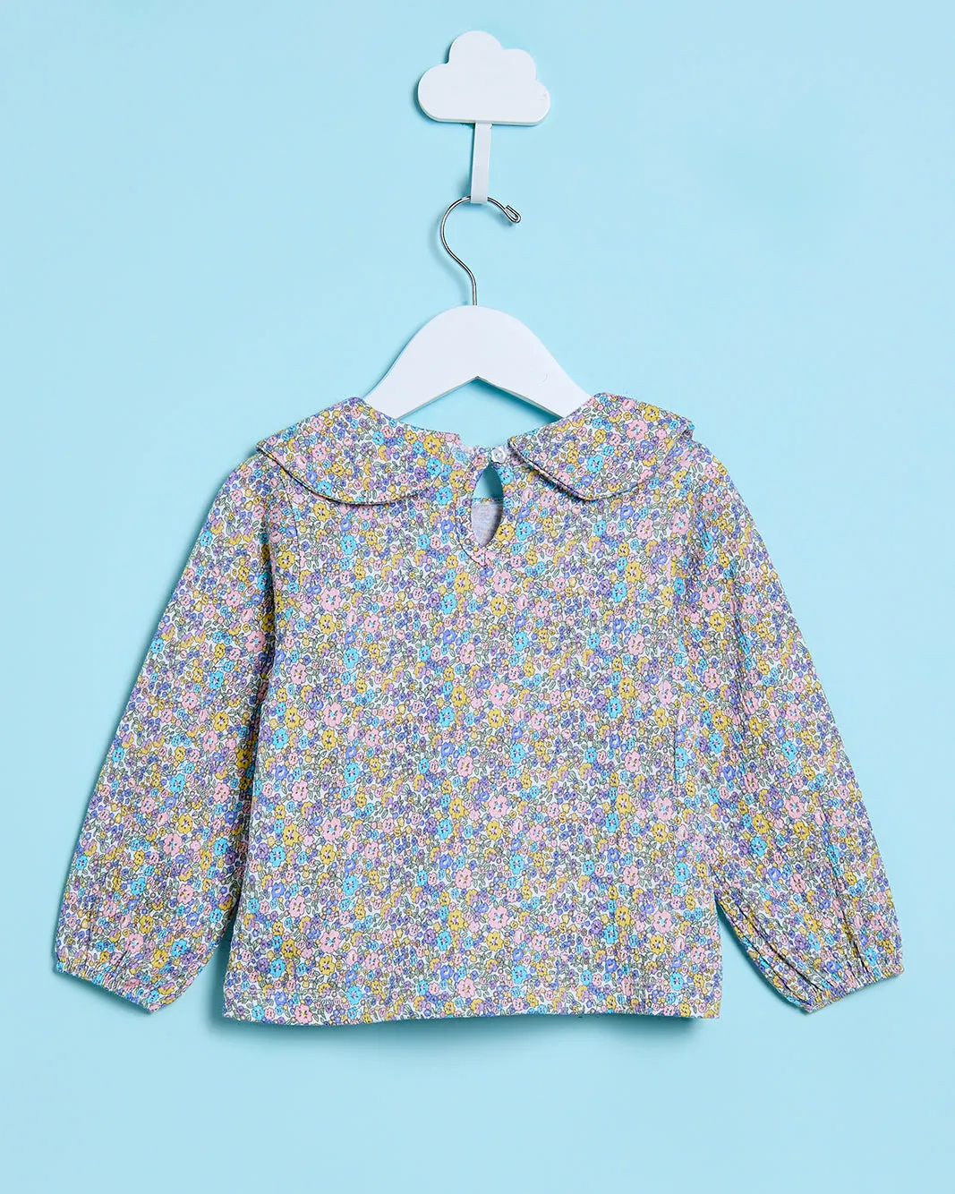 Infant Girls Multicolour Printed Blouse sold by Redtag product image thumbnail 3
