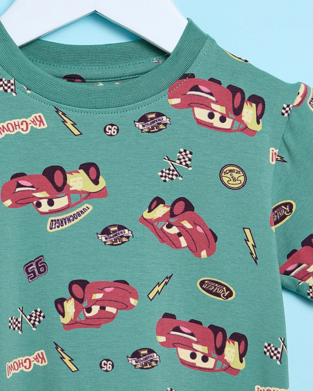 Infant Boys Green Cars T-Shirt sold by Redtag product image thumbnail 3