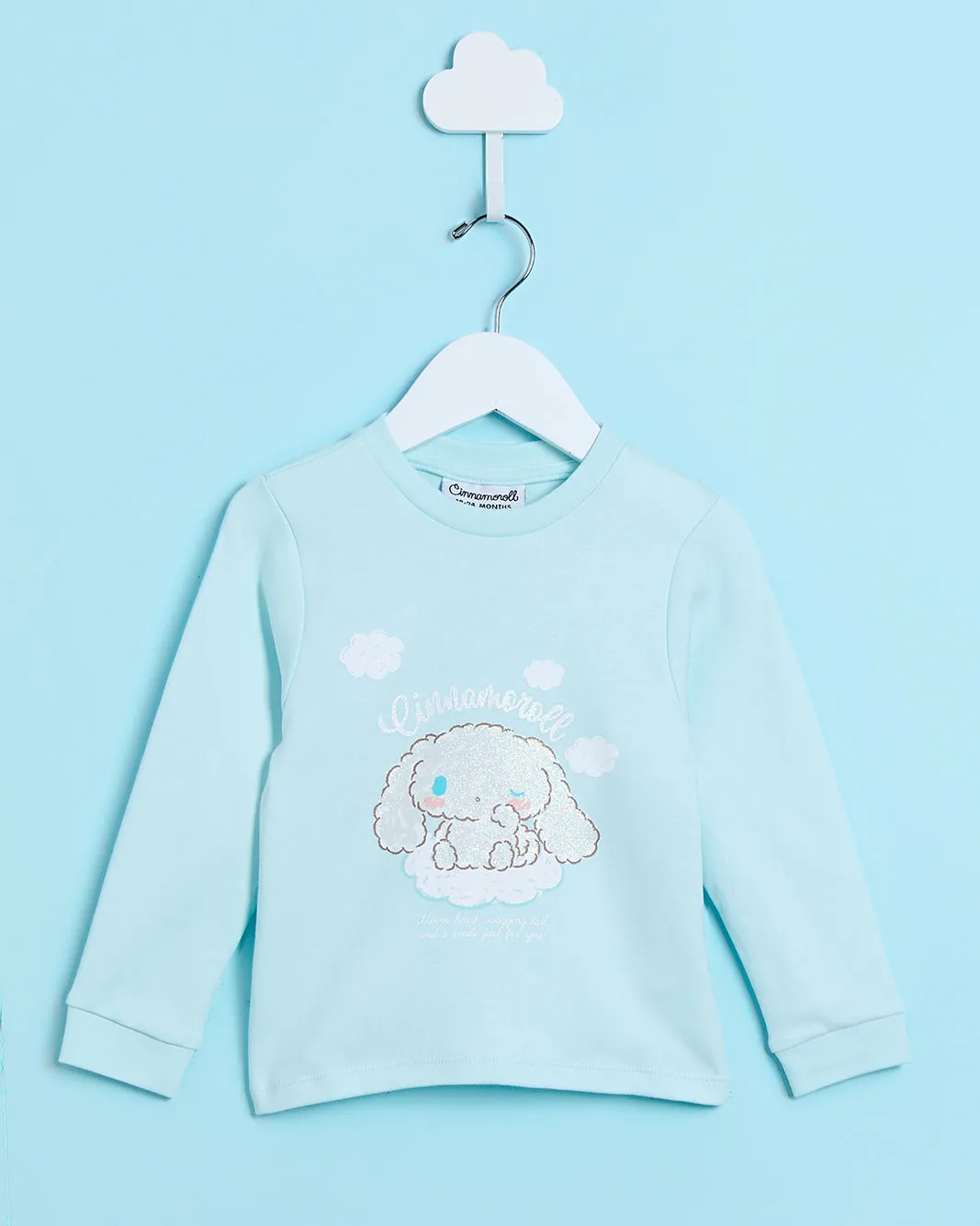 Infant Girls Blue Printed Pyjama Set(2 Piece) sold by Redtag product image thumbnail 2