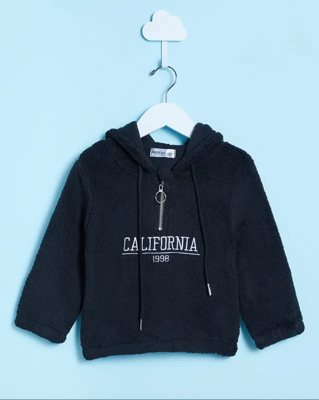 Infant Boys Black Hooded Sweatshirt sold by Redtag