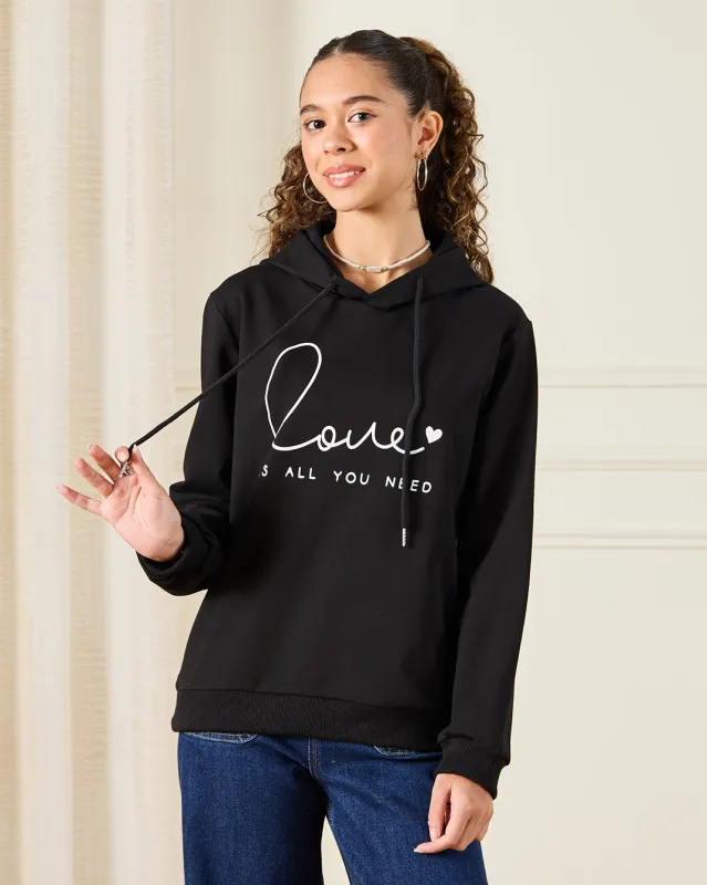 Senior Girls Love Print Sweatshirt sold by Redtag