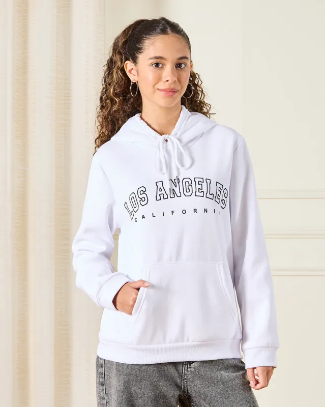 Senior Girls Los Angeles Print Sweatshirt sold by Redtag