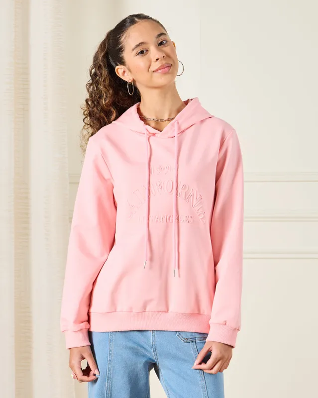 Senior Girls Pink California Sweatshirt sold by Redtag