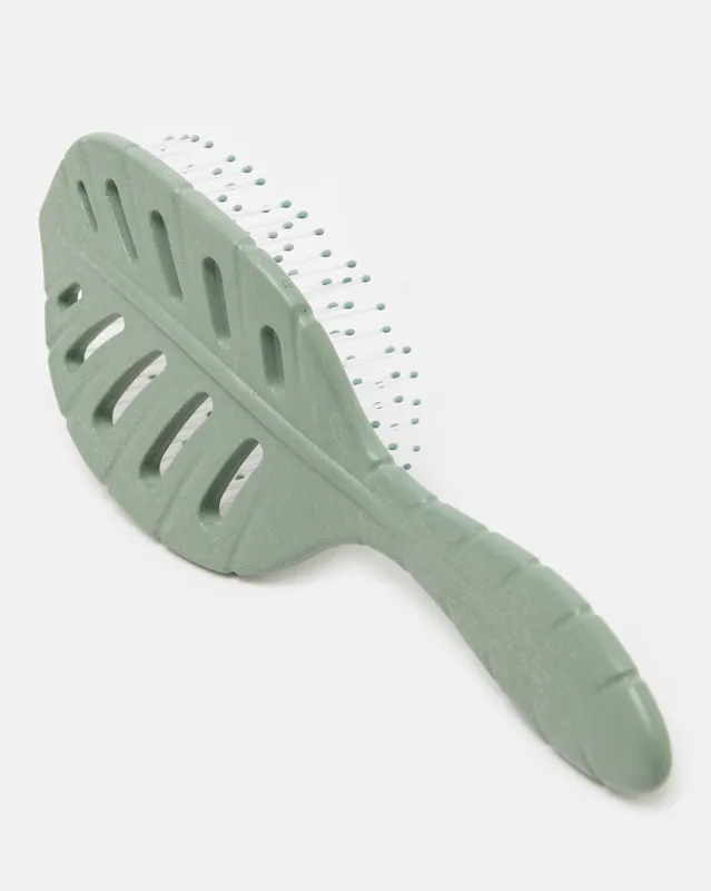 Women Green Hair Brush sold by Redtag