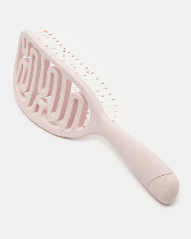 Women Pink Hair Brush made by Redtag