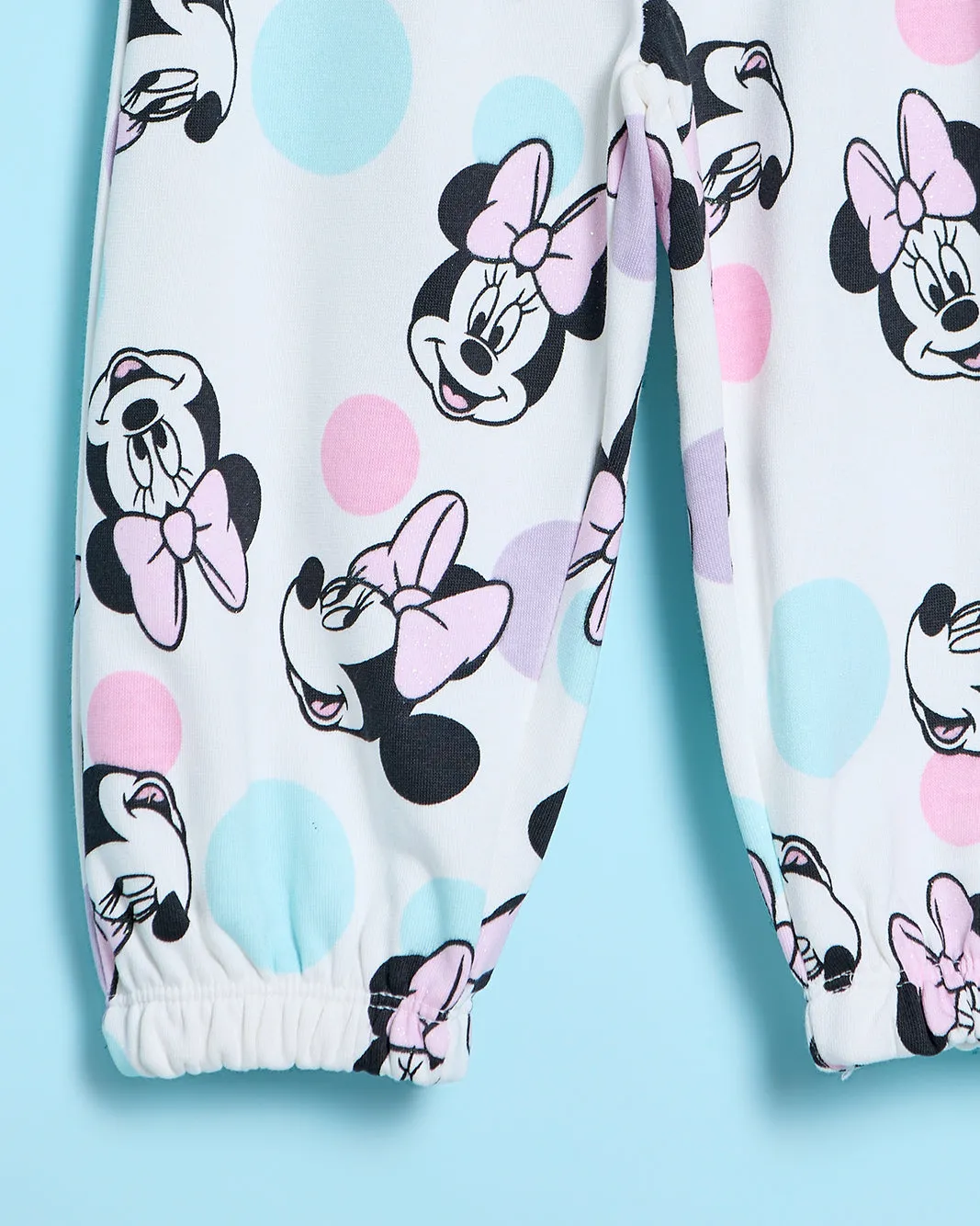 Infant Girls Ivory Minnie All Over Print Jogger sold by Redtag product image thumbnail 3