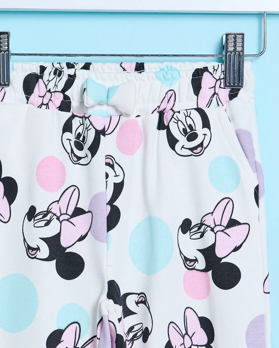 Infant Girls Ivory Minnie All Over Print Jogger sold by Redtag product image thumbnail 2