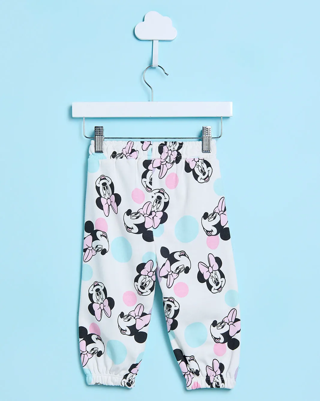 Infant Girls Ivory Minnie All Over Print Jogger sold by Redtag product image thumbnail 4