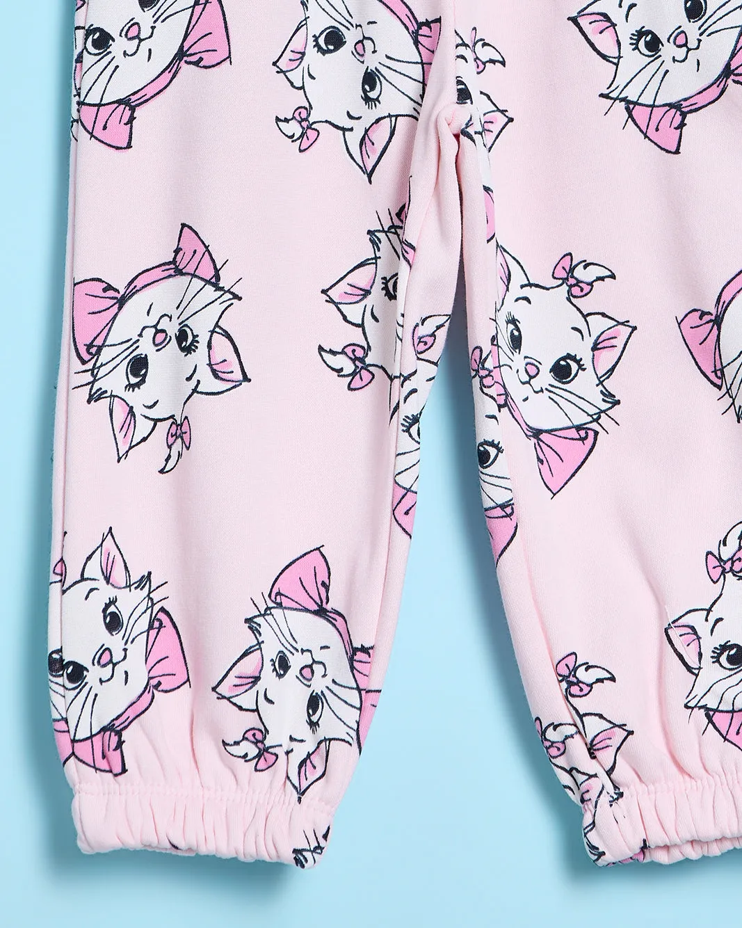 Infant Girls Pink All Over Print Marie Jogger sold by Redtag product image thumbnail 3