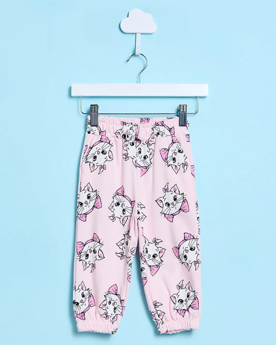 Infant Girls Pink All Over Print Marie Jogger sold by Redtag