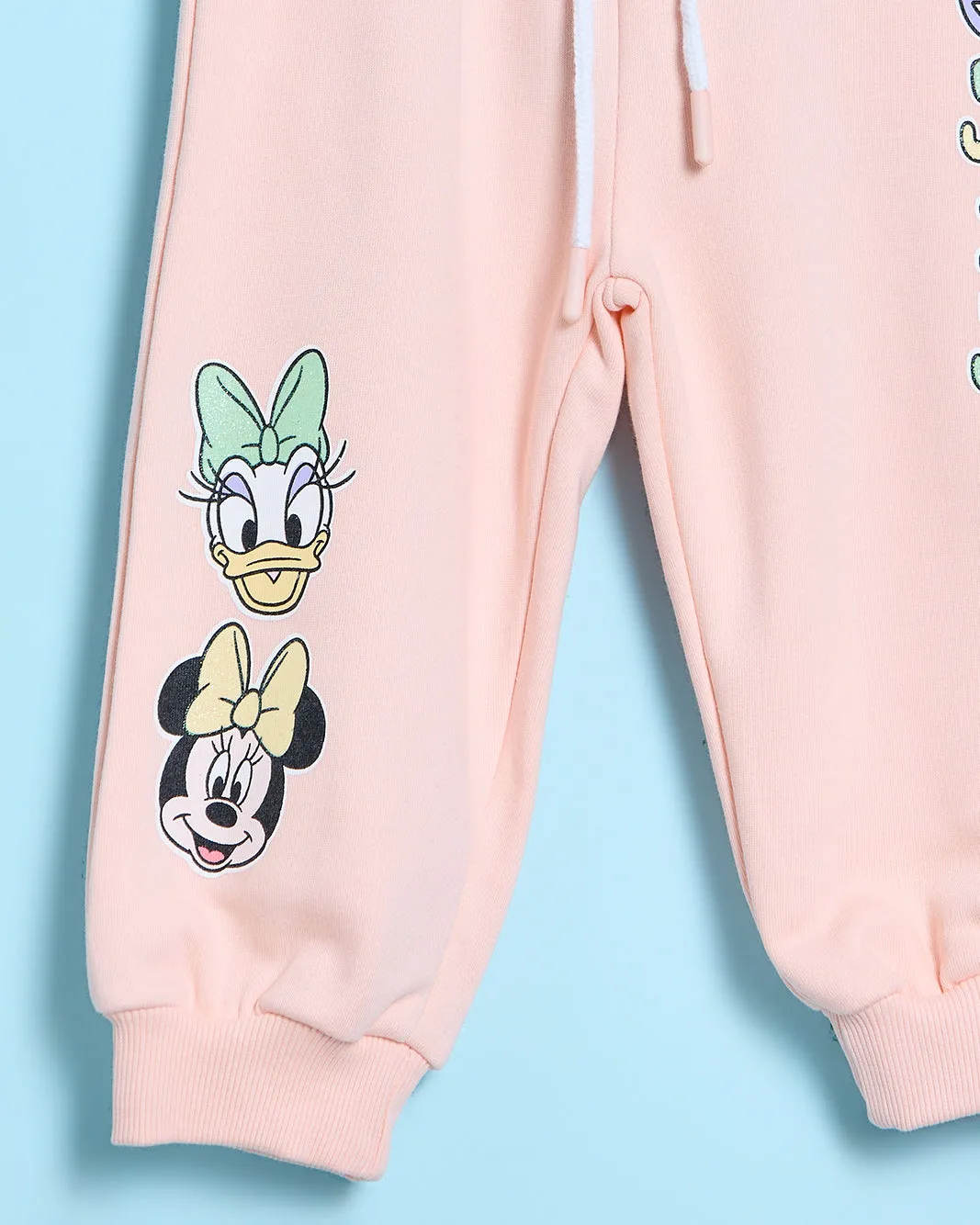 Infant Girls Pink Placement Print Daisy Jogger sold by Redtag product image thumbnail 3