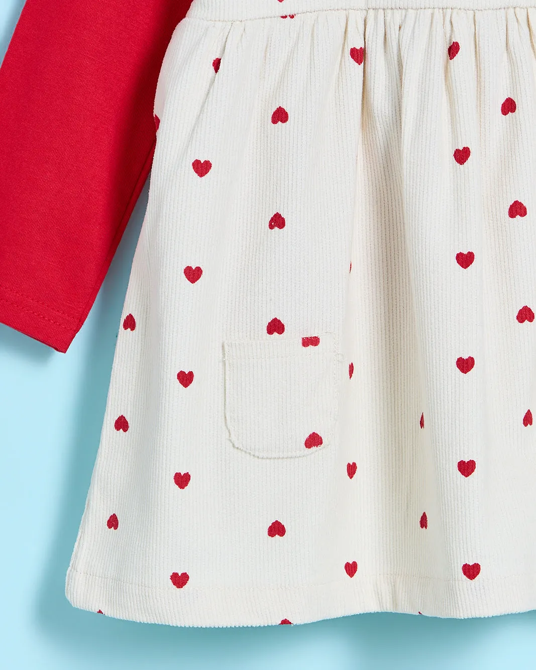 Infant Girls White Dress With T-Shirt (2 Piece) sold by Redtag product image thumbnail 4