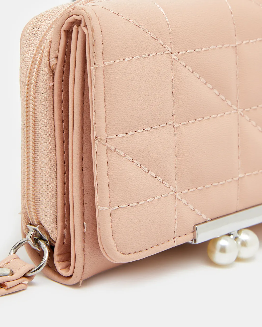 Girls Pink Embellished Purse sold by Redtag product image thumbnail 2