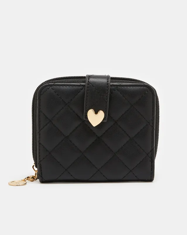 Girls Black Embellished Purse sold by Redtag