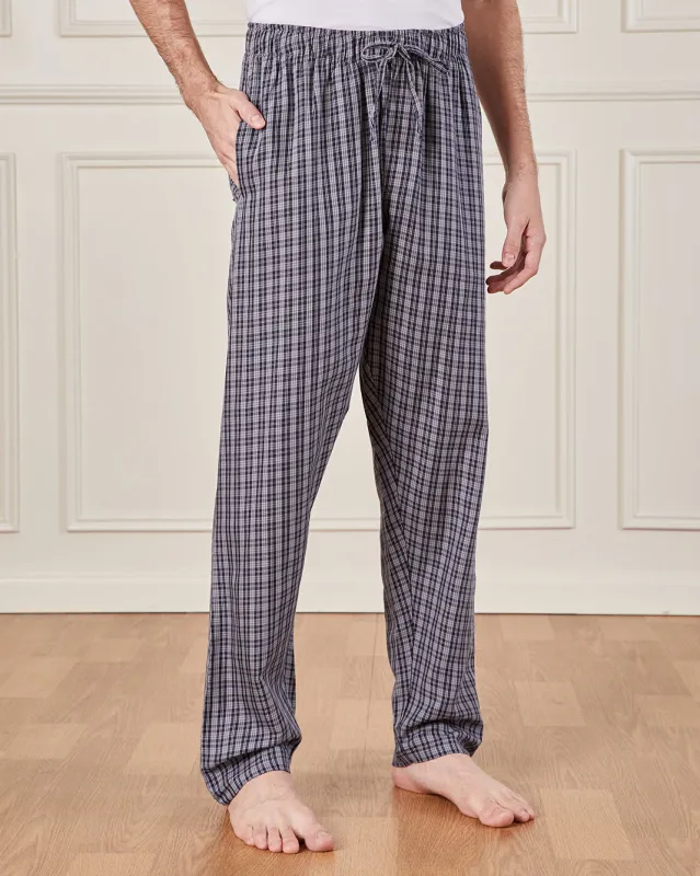 Men Multicolour Checkered Pyjama Bottom sold by Redtag