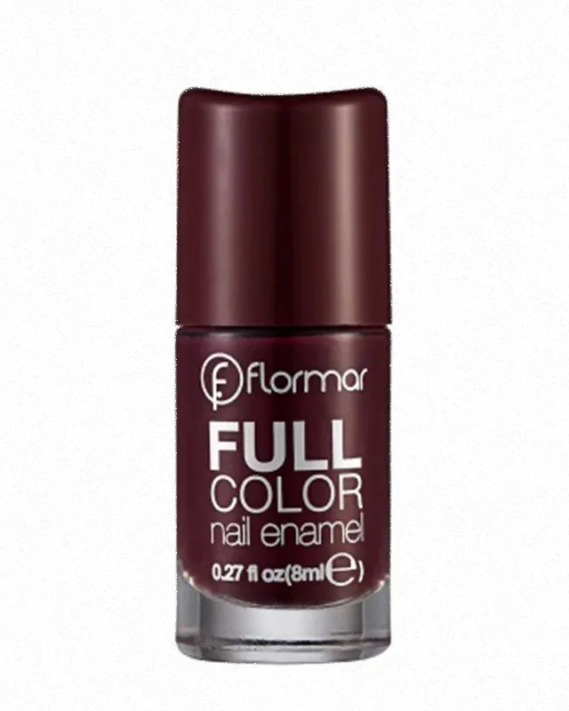 Flormar Full Color Nail Enamel - Fc40 Royal Maroon sold by Redtag