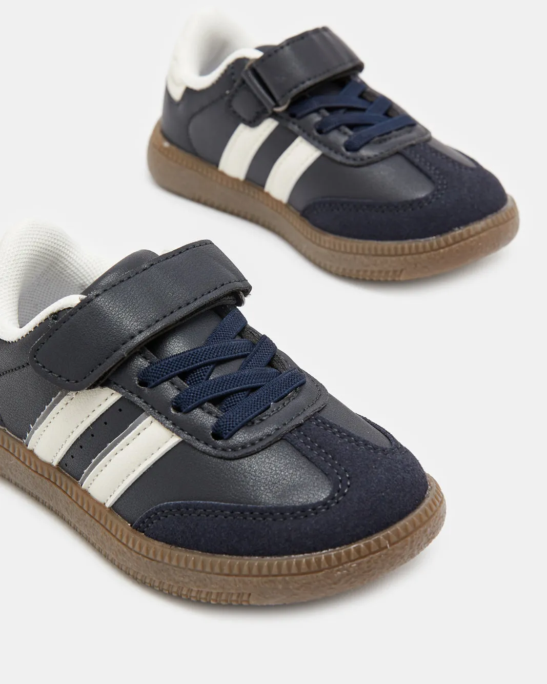 Boys Navy Colour Block Sneakers sold by Redtag product image thumbnail 3