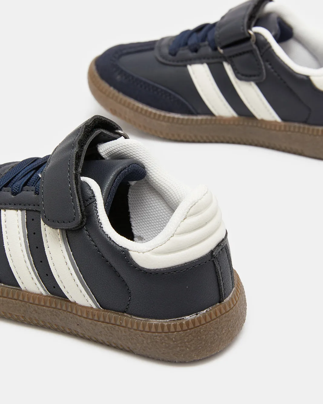 Boys Navy Colour Block Sneakers sold by Redtag product image thumbnail 4